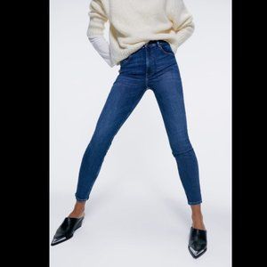 Zara High Rise Skinny Jeans